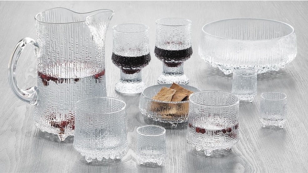 Bộ 4 cốc Ultima Thule Iittala, chất liệu thủy tinh cao cấp, dung tích 50ml