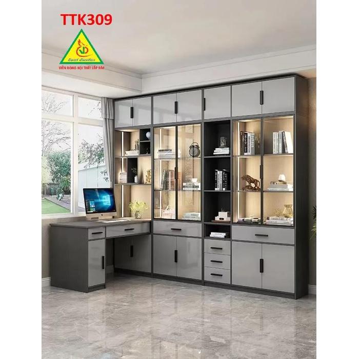 Tủ trang trí cánh kính TTK309 - Nội thất lắp ráp Viễn Đông ADV