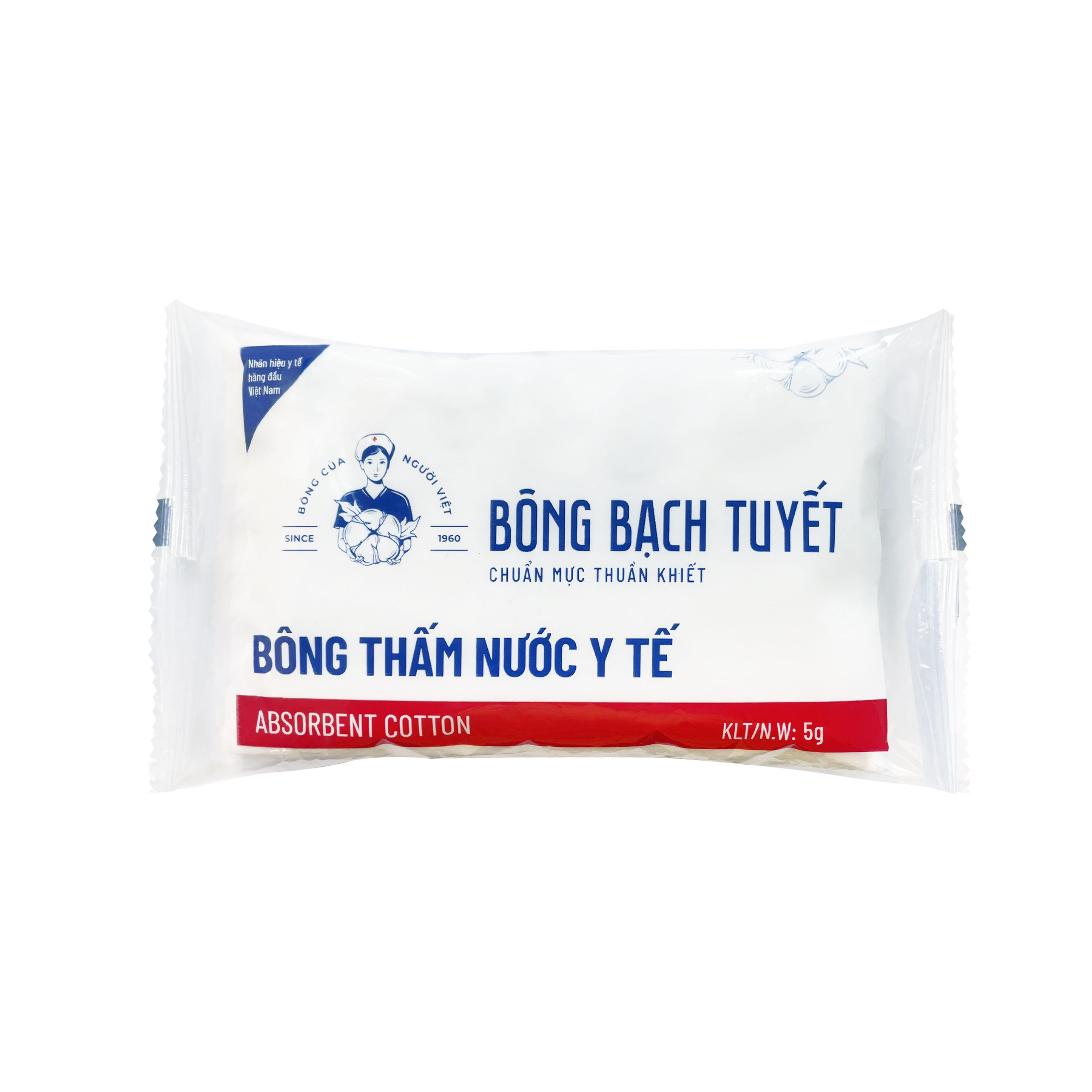 Bông y tế Bạch Tuyết 5gr