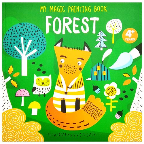 Magic Painting Activity Book - Forest