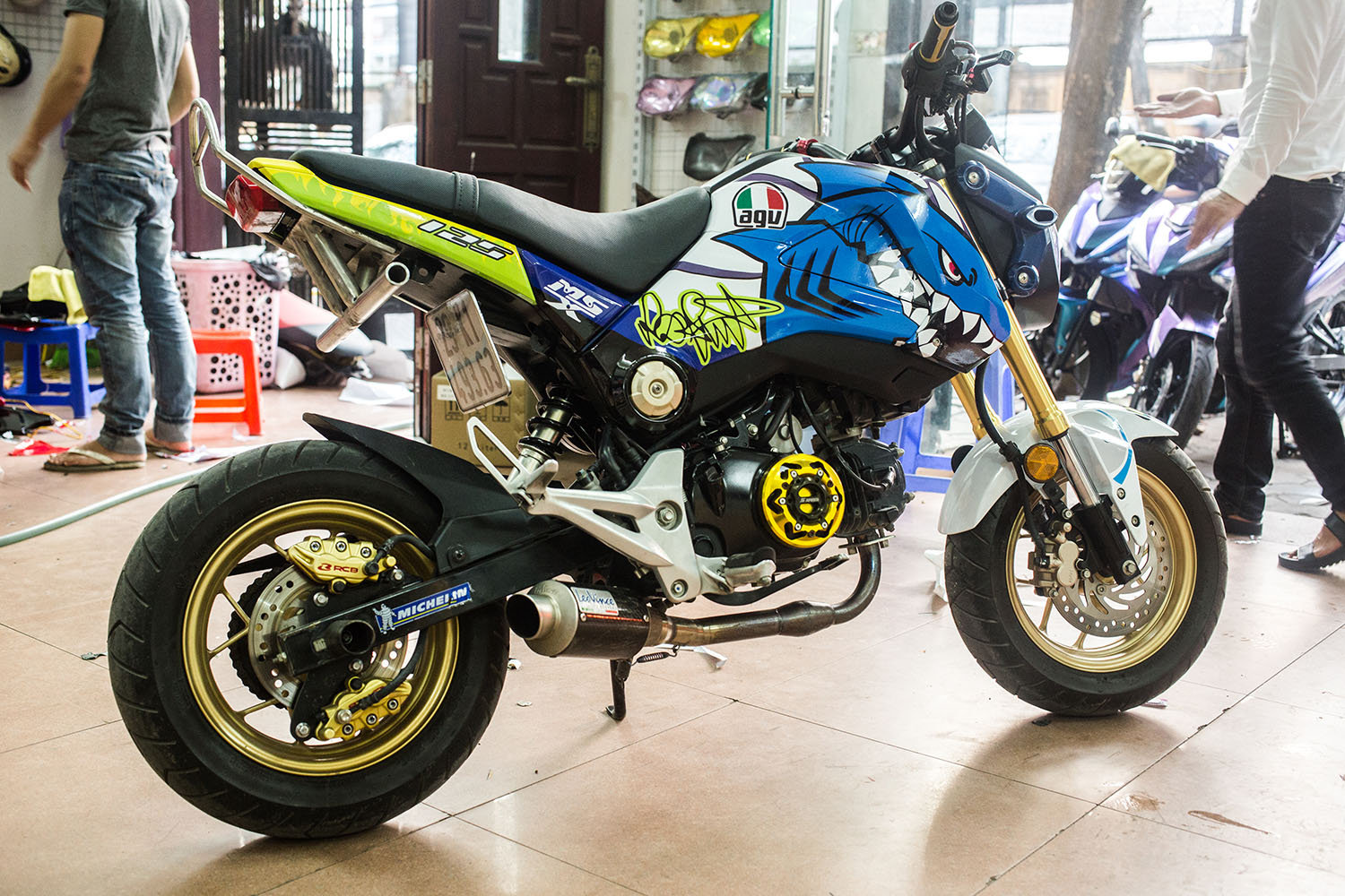 Tem trùm MSX AGV Shark