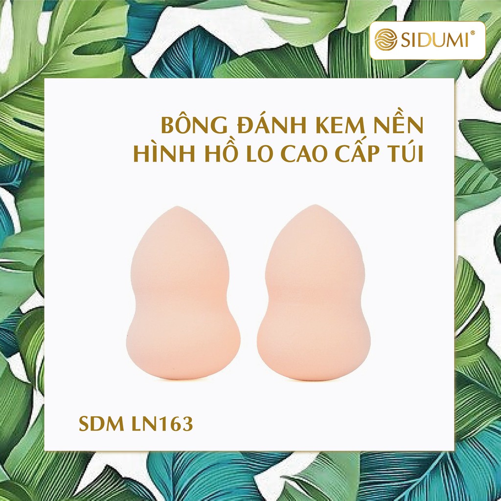 Bông Đánh Kem Nền Hình Hồ Lô Cao Cấp Sidumi 01 chiếc/túi SDM LN163