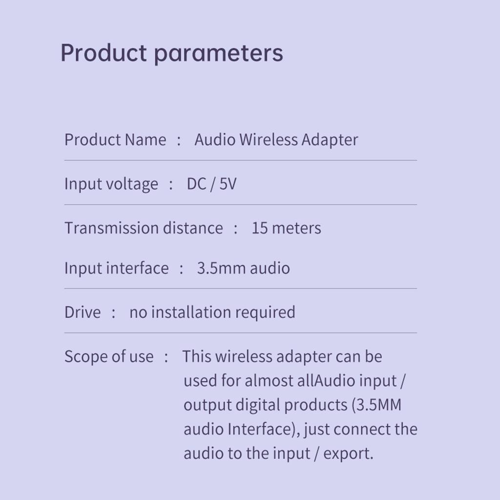 USB Adapter 5.0 Music Audio Receiver