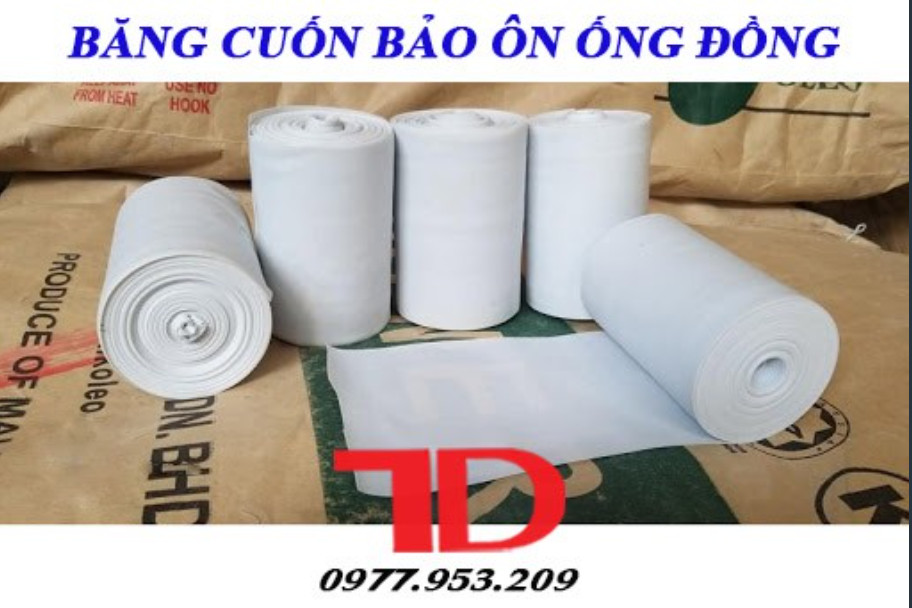 Băng quấn bảo ôn, Simili cuốn ống cách nhiệt, băng quấn ống