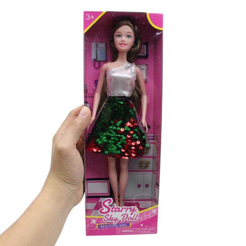 Đồ Chơi Búp Bê Thời Trang Starry Sky Doll - Sweet Heart SK029A/GR - Xanh Cá Tính