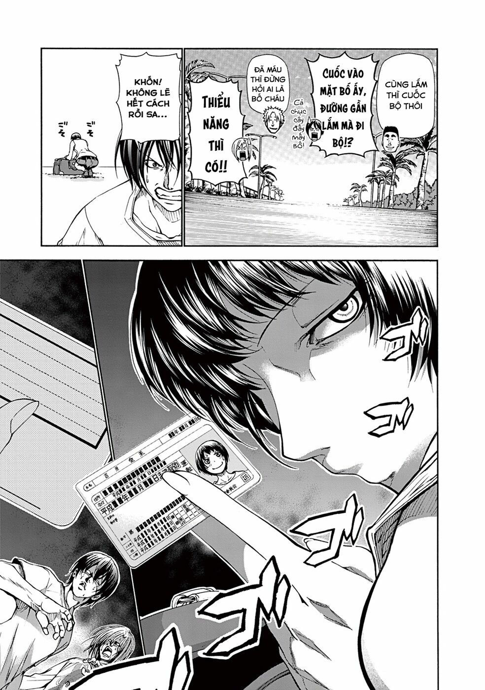 cô gái thích lặn - grand blue chapter 16 8