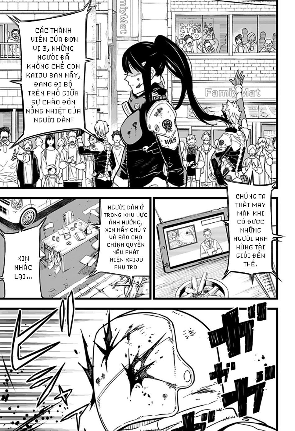 hôm nay - tôi hóa kaiju chapter 1 4