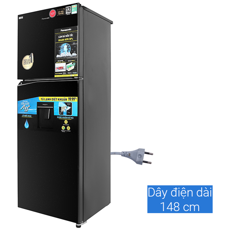 Tủ lạnh Panasonic Inverter 366 lít NR-TL381GPKV- Chỉ giao tại Hà Nội