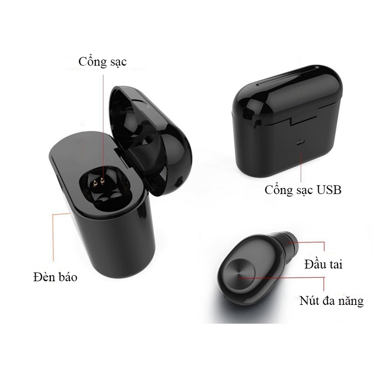 Tai Nghe Bluetooth BL-01 Thiết Bị Công Nghệ Mới siêu gọn