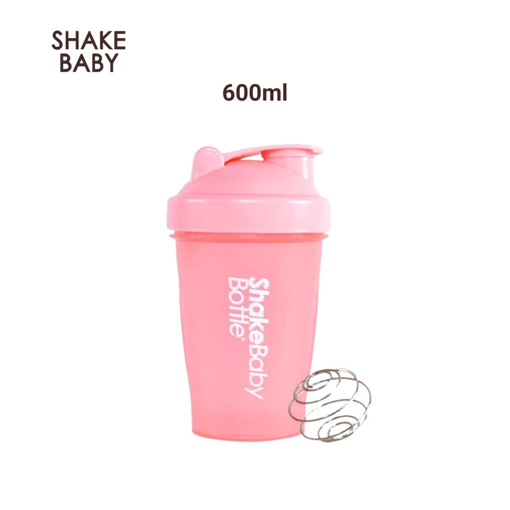 [CHÍNH HÃNG] Bình Lắc Thể Thao Shake Baby Bottle 600ml Tiện Lợi