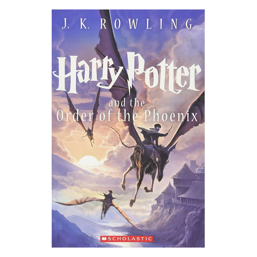 Harry Potter Part 5: Harry Potter And The Order Of The Phoenix (Hardback) Gift Edition (Harry Potter và Hội Phượng Hoàng) (English Book)