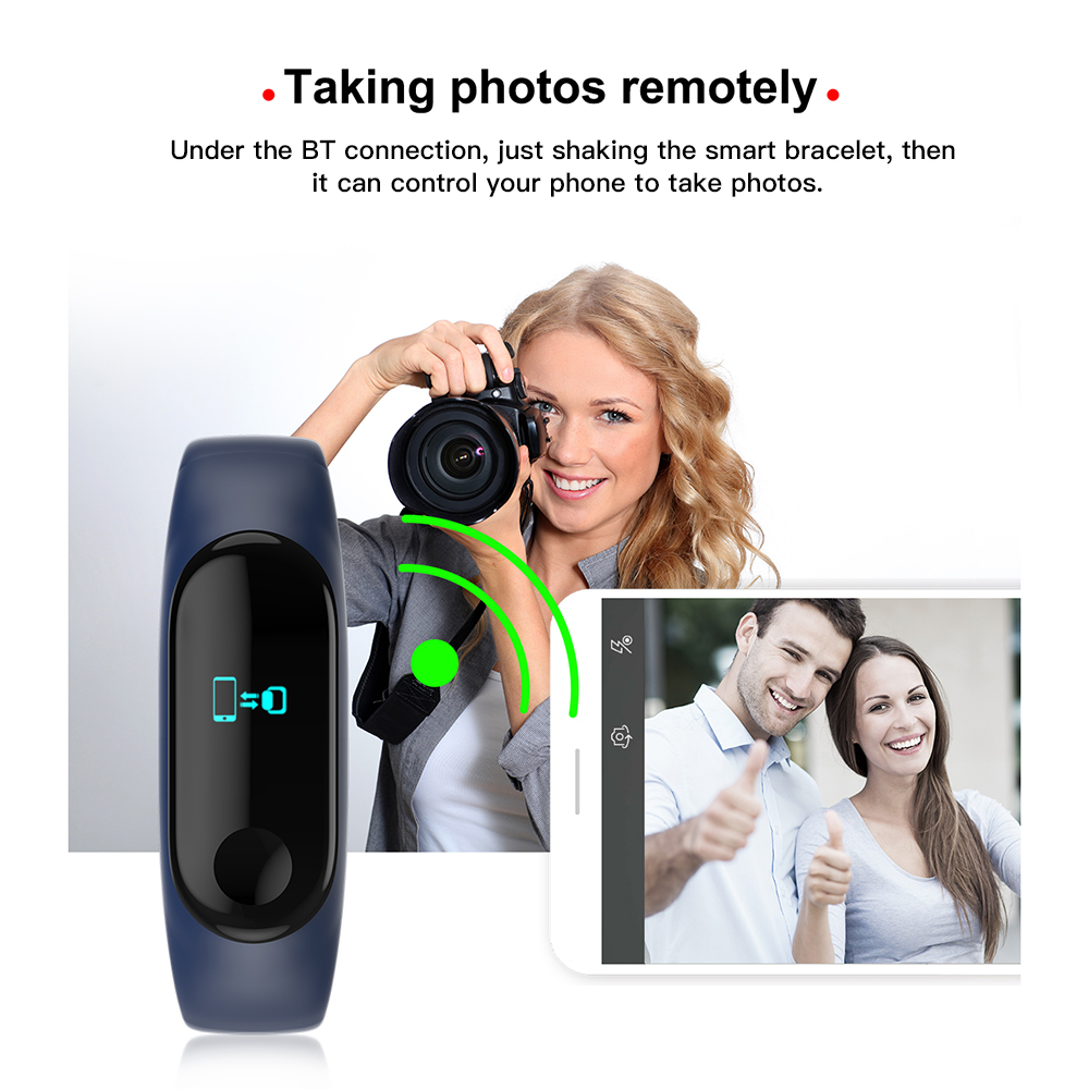 Vòng Đeo Tay Thông Minh M3 0,96