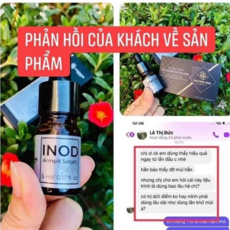 Khử mùi hôi nách và hôi chân Serum INOD Huyền phi loại đặc biệt cho hiệu quả tuyệt đối chỉ sau 1 lọ