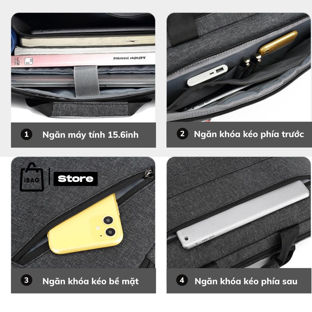 Cặp đựng laptop Coolbell, túi xách tay nam nữ chống thấm nước, thiết kế kiểu dáng trẻ trung, lịch sự -