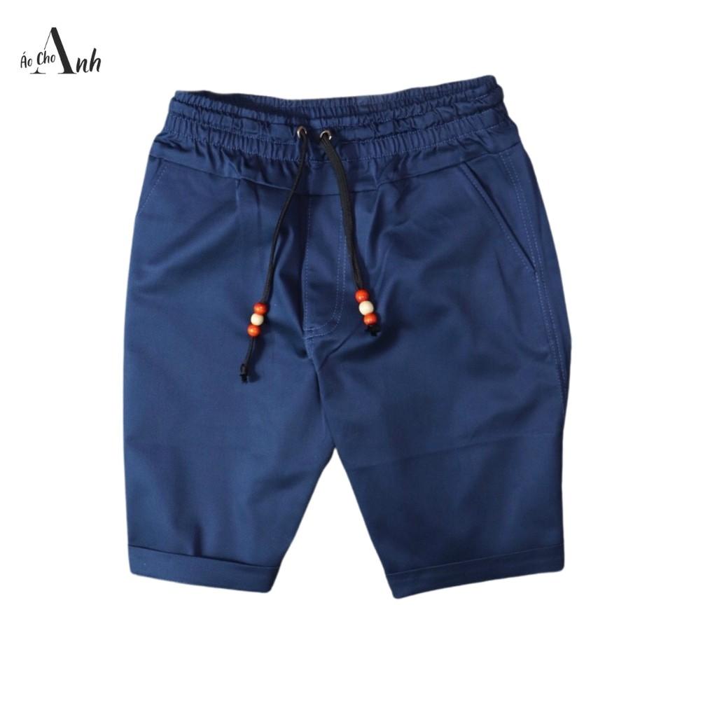 Quần ngố nam chất kaki co giãn form JOGGER đùi nam nhiều màu - QH009