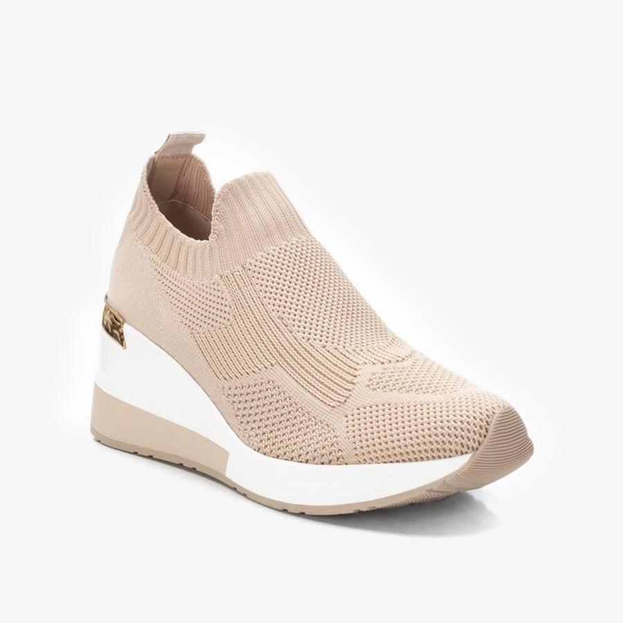 Giày Sneakers Nữ XTI Nude Textile Ladies Shoes