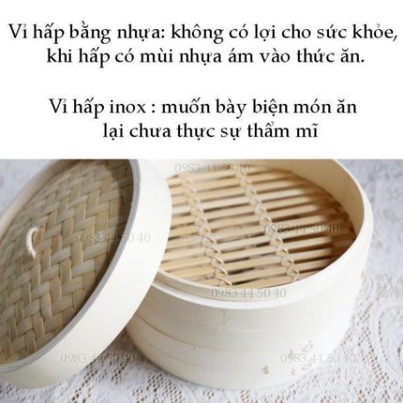 Tre VN- Lồng hấp, xửng hấp bánh, đồ ăn, rau củ, thịt cá - Làm từ tre an toàn cho sức khỏe -Xưởng SX