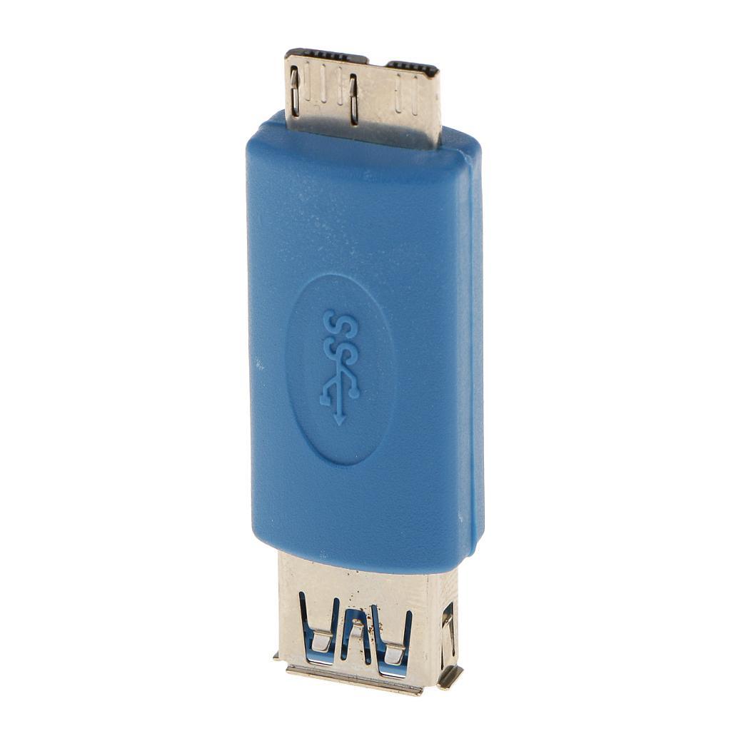 USB 3.0 Type Female to Micro B Male OTG Connector Converter Adapter