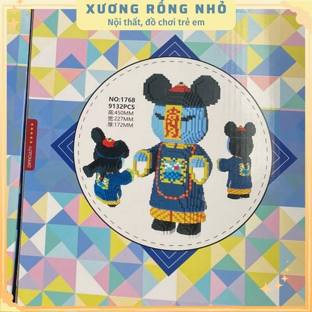 Đồ chơi lắp ráp đồ chơi lắp ghép mô hình Cương Thi vòng ngọc 45cm