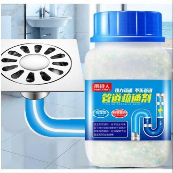 Bột Thông Cống Bồn Cầu, Lavabo, Đường Ống, Bồn Rửa, Bồn Rửa Bát, Chậu Rửa Mặt Cực Mạnh 268g