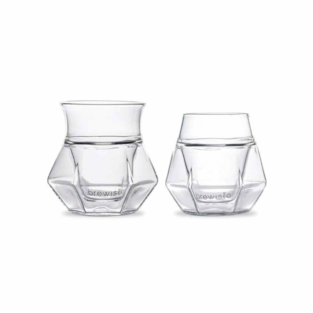 Bộ 2 ly thủy tinh BREWISTA Double Wall Glass Aroma & Taste 2 lớp 120ml