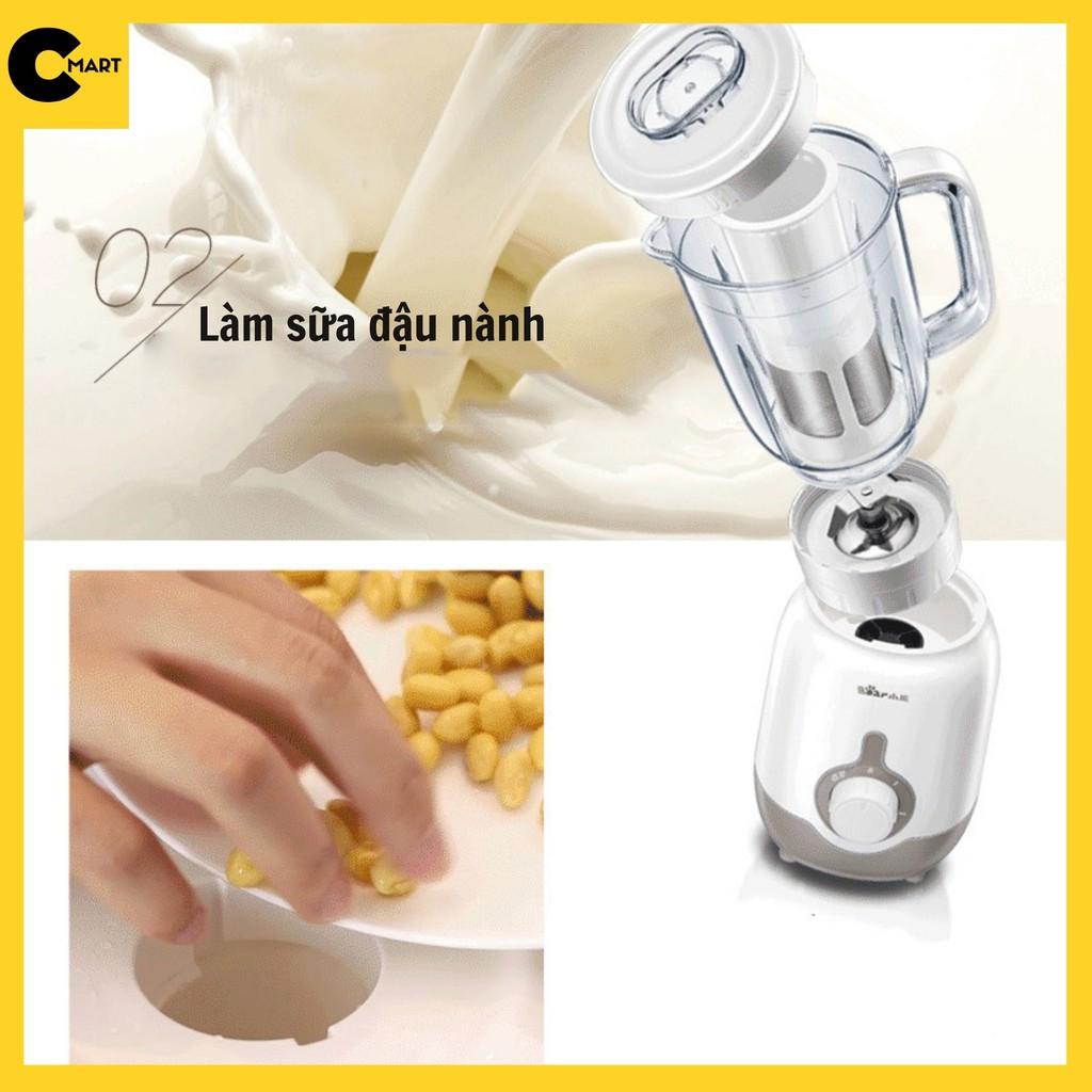 Máy Xay Sinh Tố Đa Năng 3 Cối BEAR LLJ-B12K1 - Hàng Chính Hãng