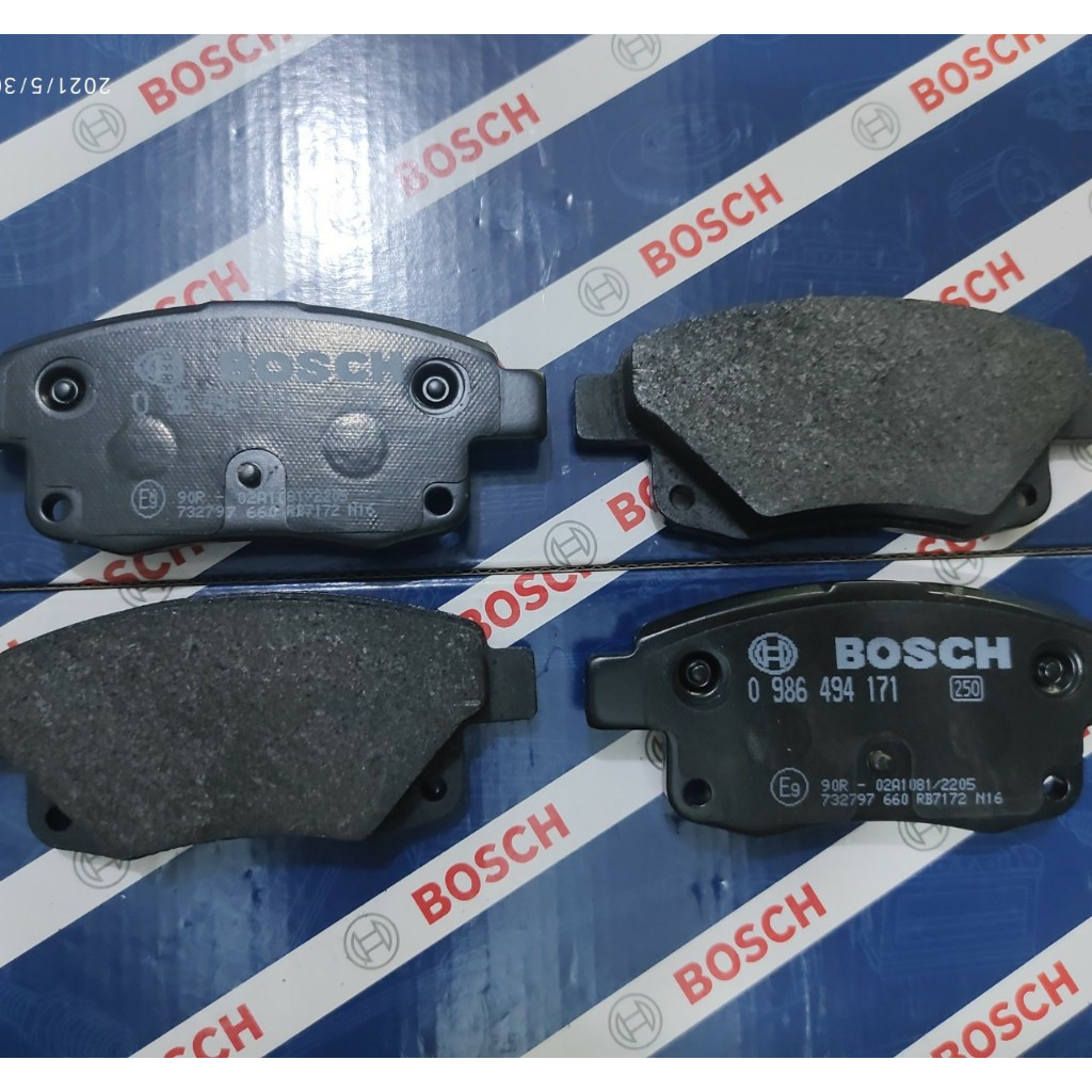 Bố Thắng Sau Ford Transit Kèm Cảm Biến Báo Mòn (2007-2019) - Bosch BP 4171