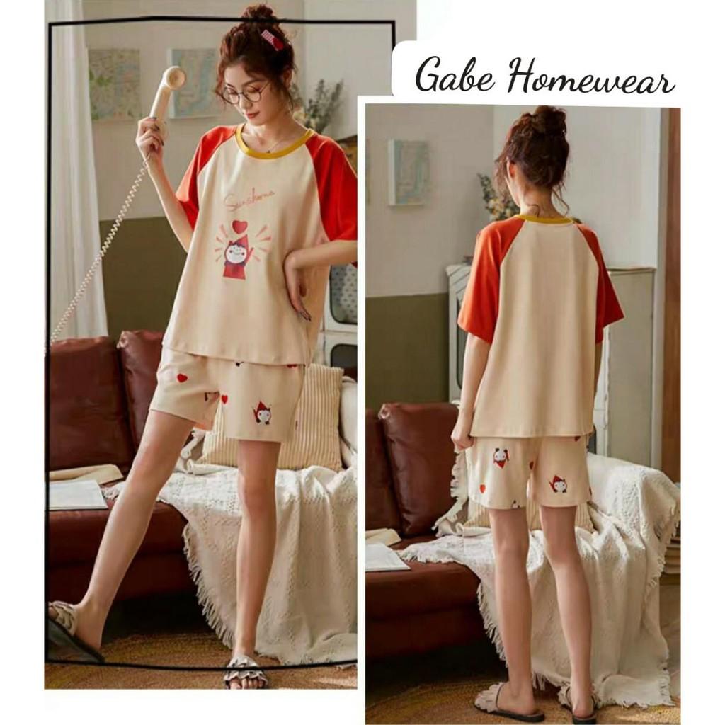 SÉT BỘ THUN SHORT NGƯỜI LỚN IN HÌNH NGỘ NGHĨNH
