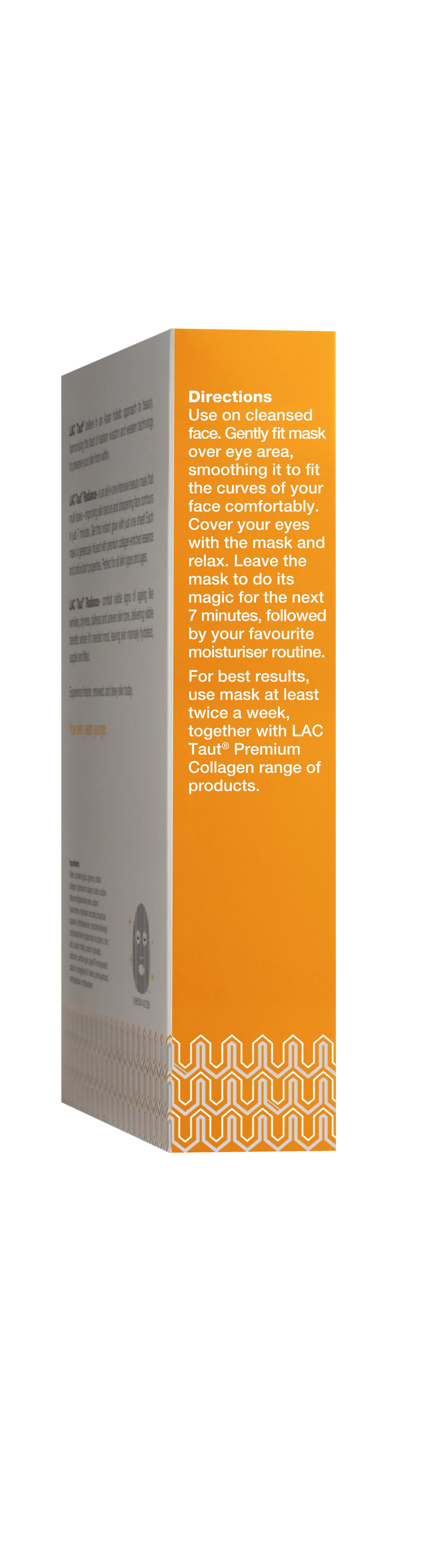 MẶT NẠ BỔ SUNG COLLAGEN LAC TAUT RADIANCE+ PREMIUM (5 MIẾNG)