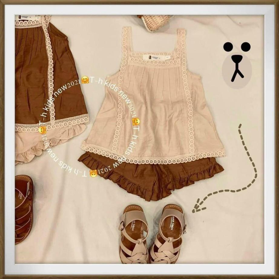 SET 2 DÂY BÉ GÁI ĐŨI VIỀN REN