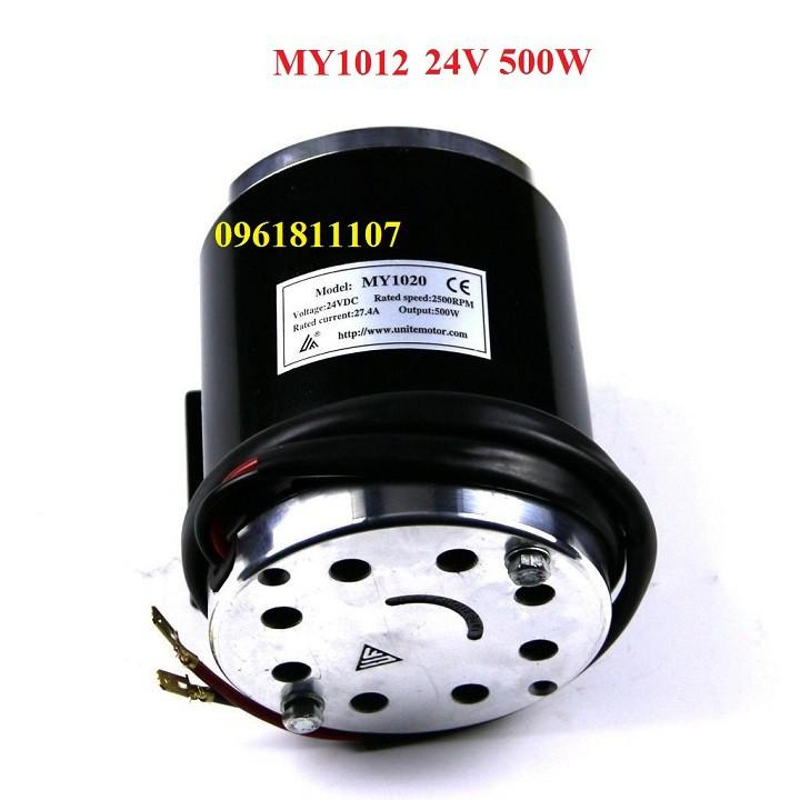 Motor 24V 500W độ kèn hơi các loại