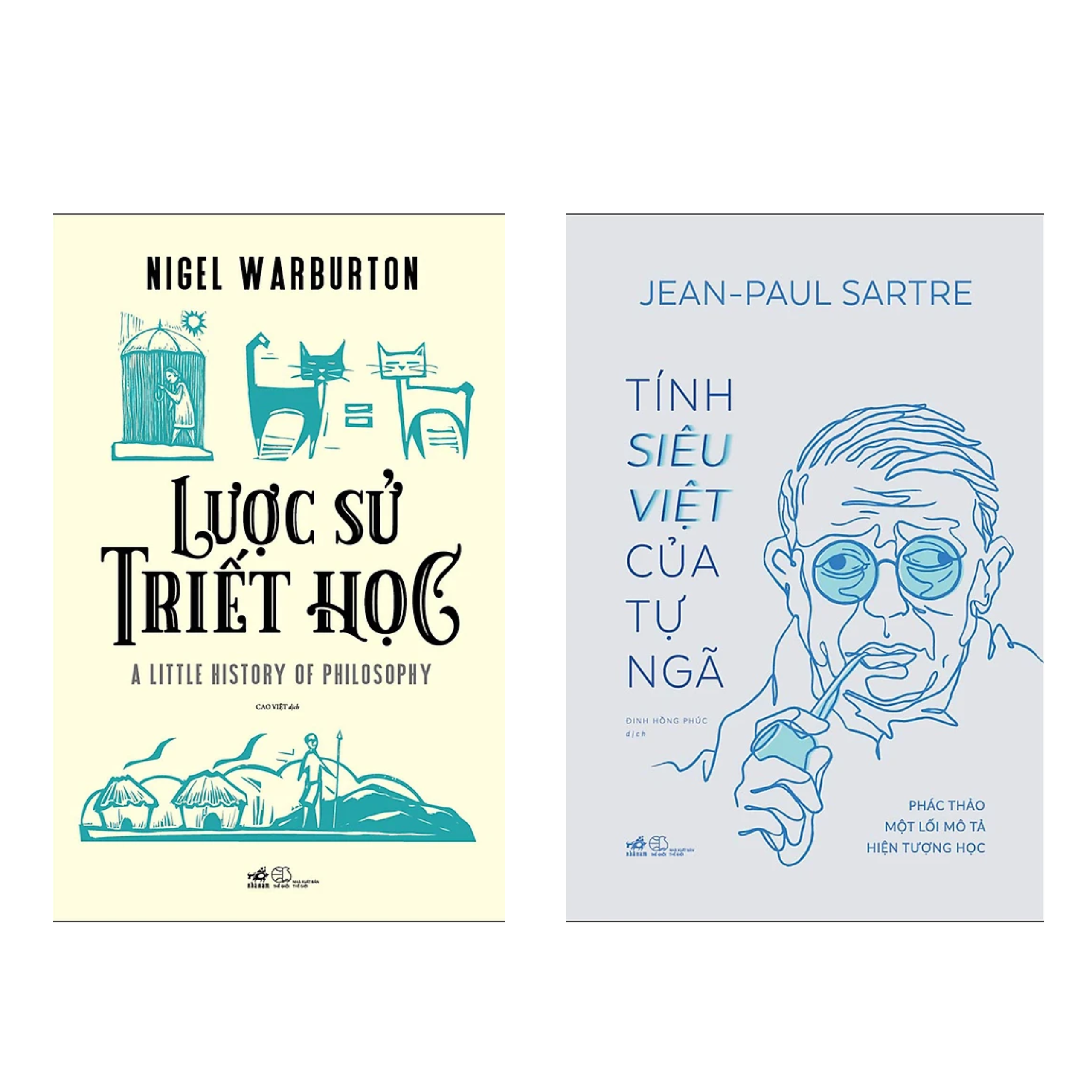 Sách Combo 2 Cuốn Xuất Sắc Nhất Gây Ấn Tượng Với Bạn Đọc : Lược Sử Triết Học + Tính Siêu Việt Của Tự Ngã - Phác Thảo Một Mô Tả Hiện Tượng Học