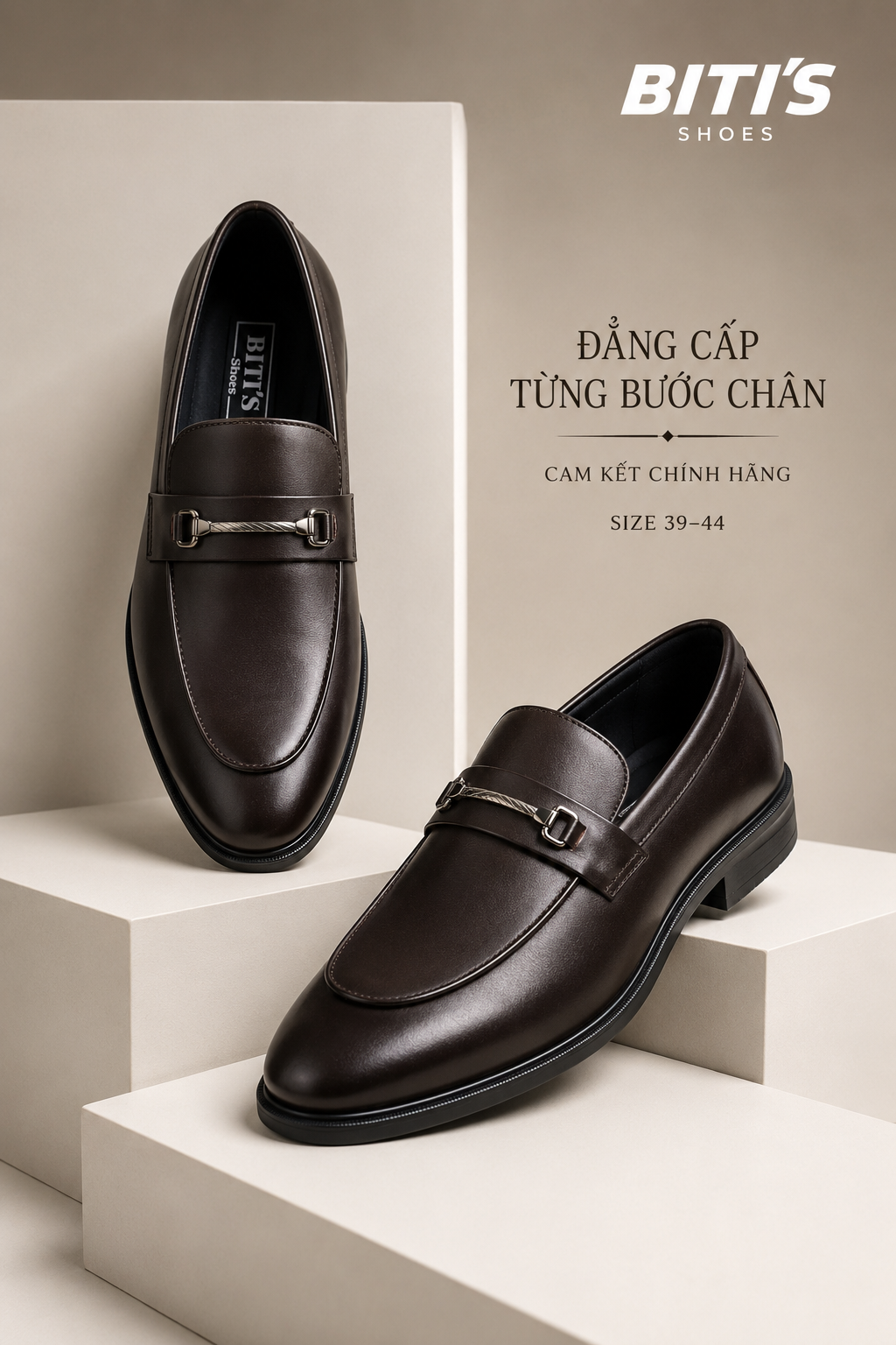 Giày tây nam cao cấp Biti's (39-44)