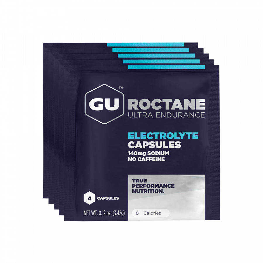 Combo 5 Gói Viên Điện Giải GU Roctane Electrolyte Capsules - (4 viên / Gói)