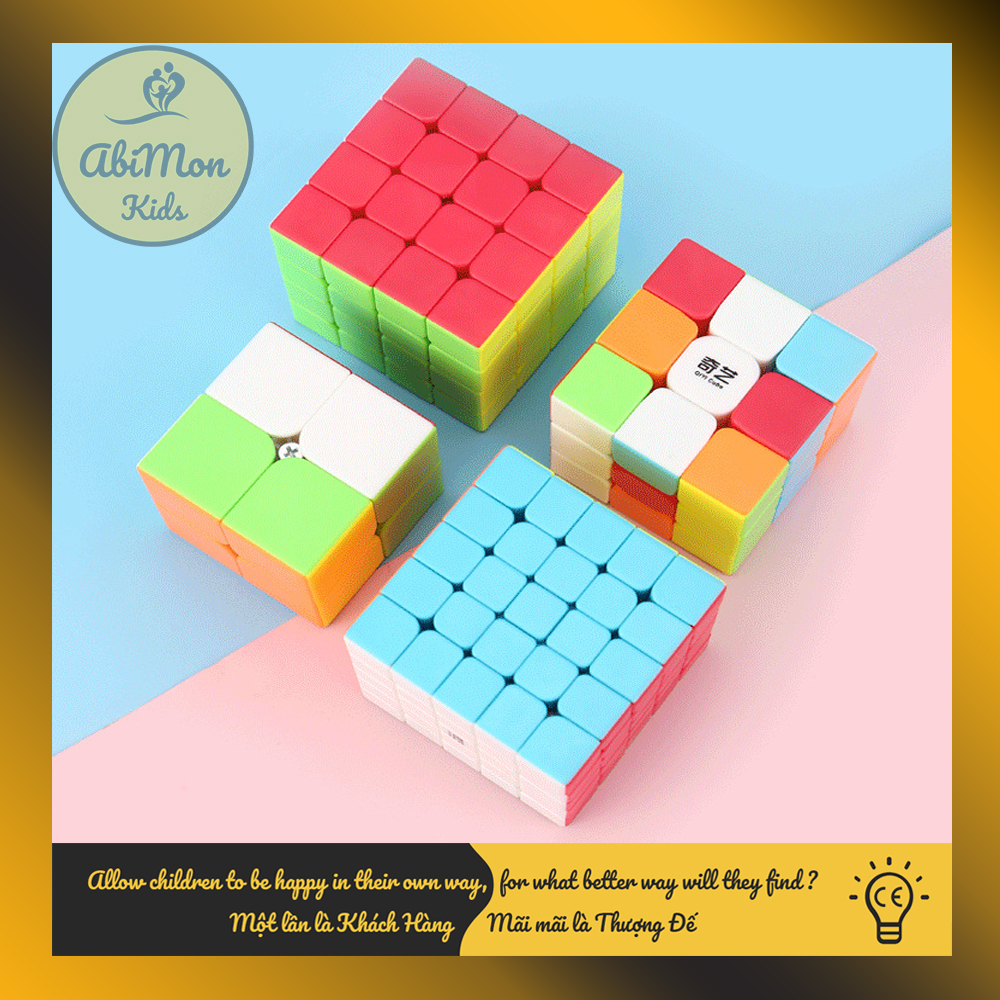 Bộ Rubik 3x3 Lập Phương || Đồ chơi Gỗ - Giáo dục - An toàn - Thông minh