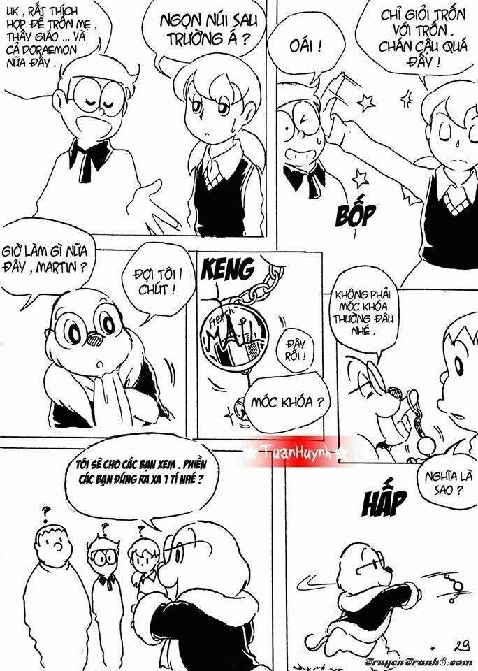 doraemon fan-made : nobita và cuộc phiêu lưu đến hòn đảo bị mất chapter 1 31