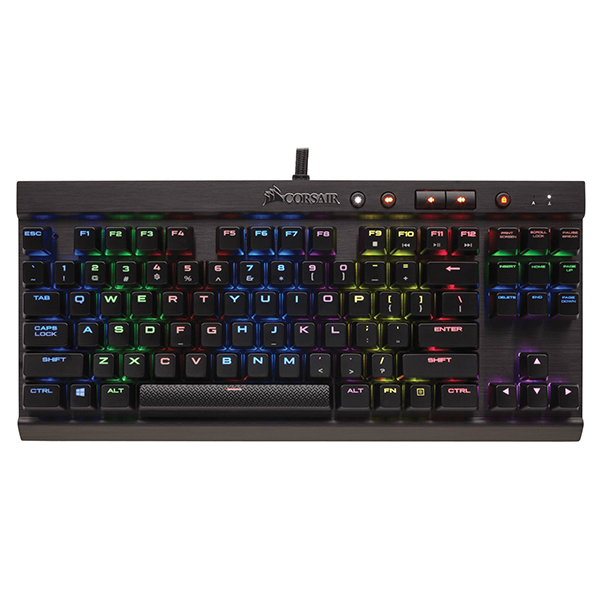 Bàn phím cơ Corsair K65 RGB RapidFire MX Speed - Hàng chính hãng