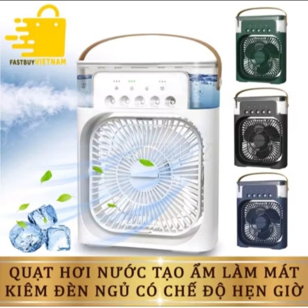 QUẠT PHUN SƯƠNG MINI SIÊU MÁT LẠNH CHO MỌI GIA ĐÌNH