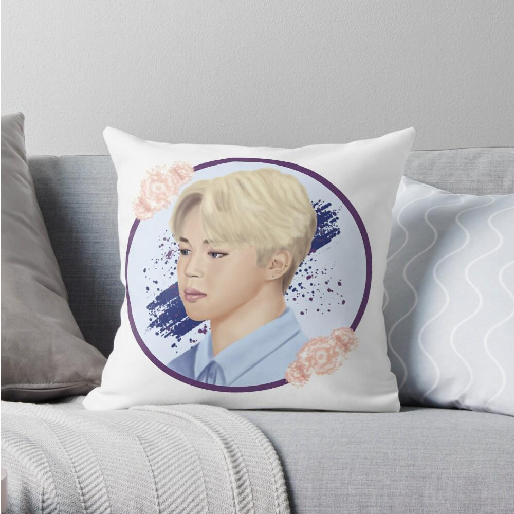 Gối BTS in hình Jimin Fanart