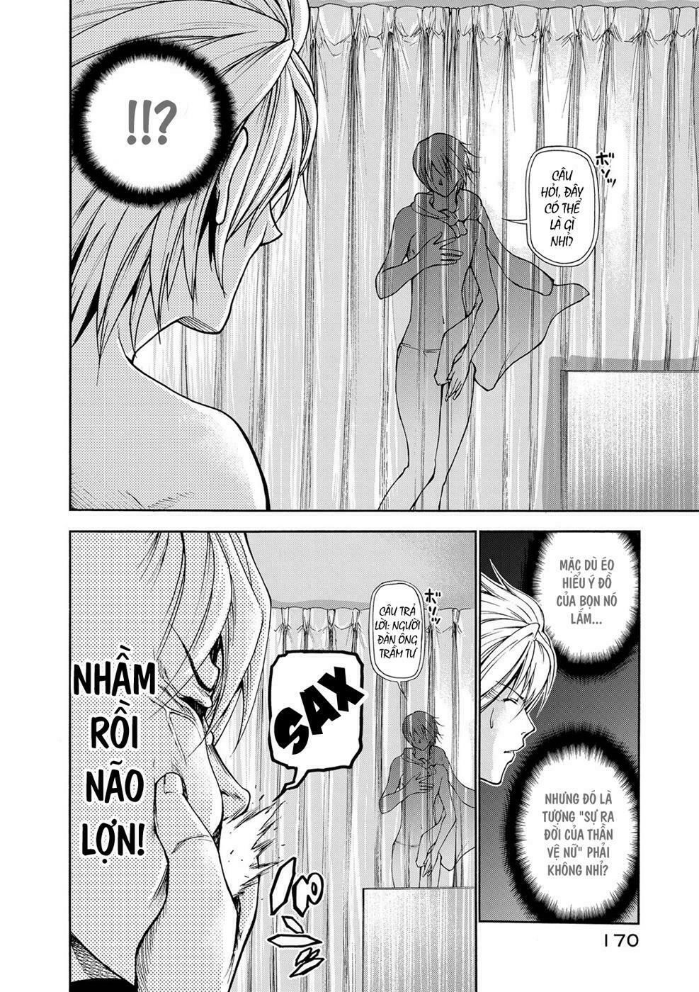 cô gái thích lặn - grand blue chapter 19.5 14