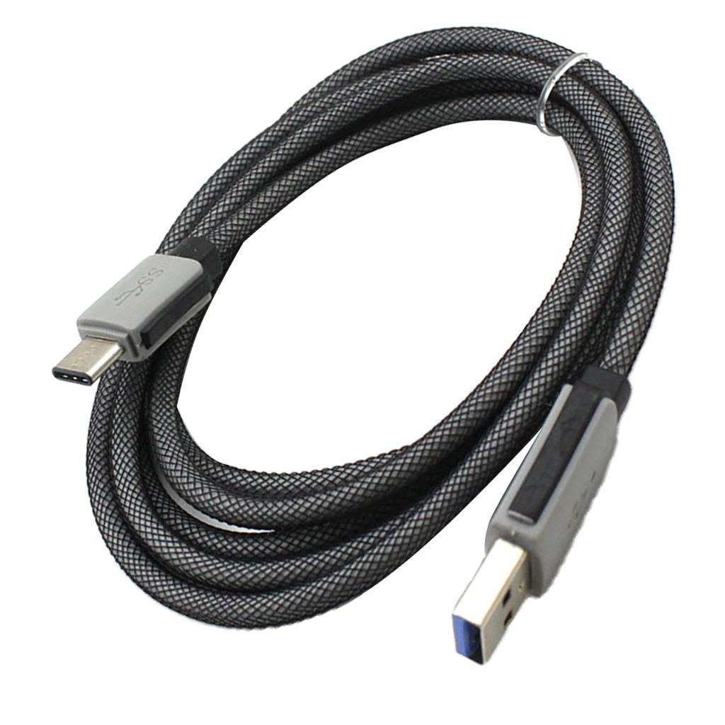 USB Type .1 Charging Cable for Galaxy S8 S9 G5 Nexus 6P 5X   Black