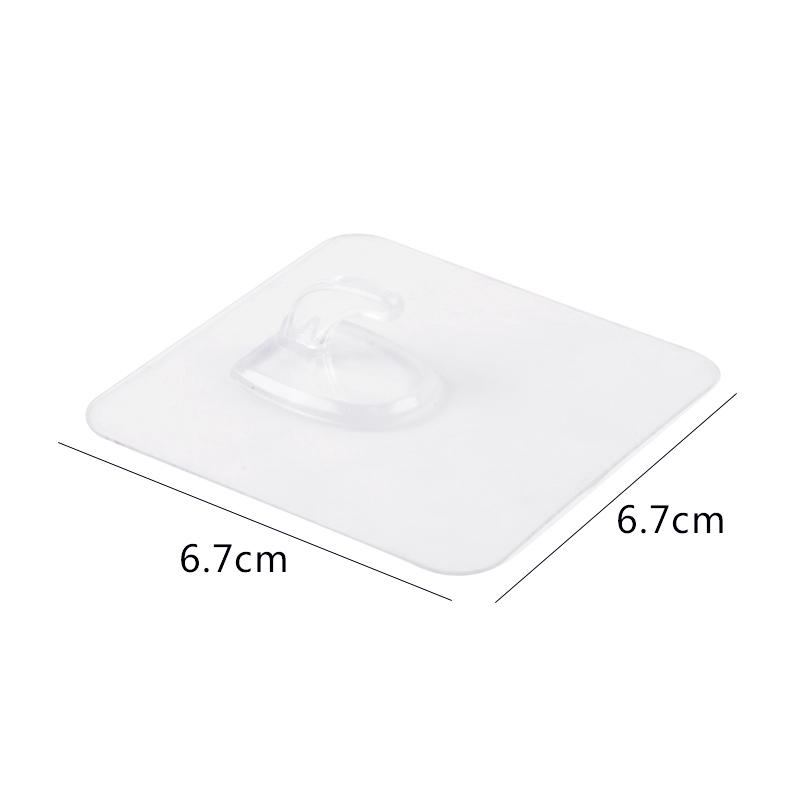 Set 6 Móc Trong Suốt Treo Đồ Đa Năng Tiện Dụng