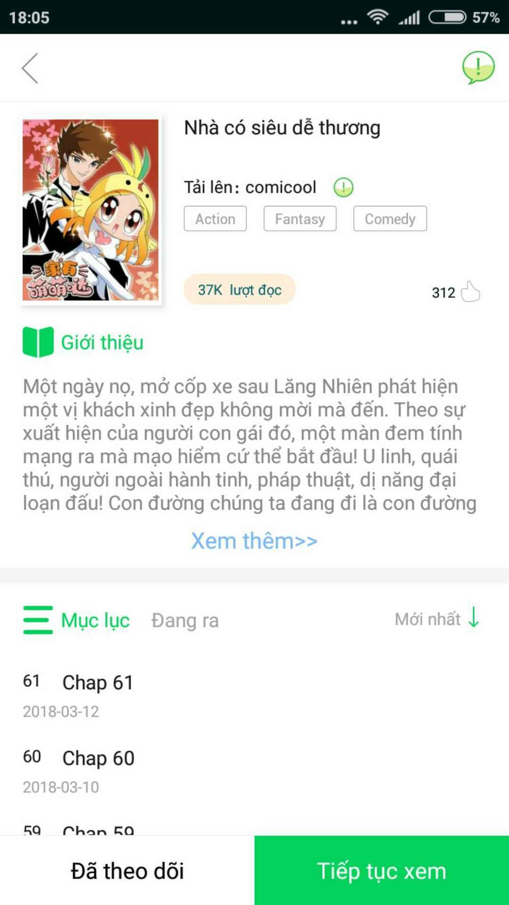 nhà có siêu dễ thương chapter 38 36