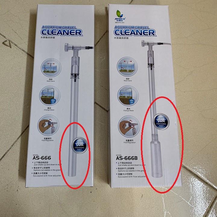 Thiết Bị Vệ Sinh Hồ Cá AS-666 Dùng Cho Hồ Cá Cảnh, Hồ Thủy Sinh