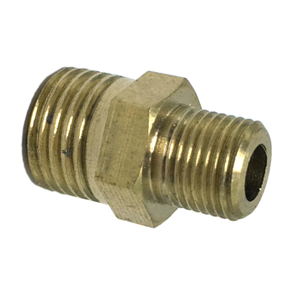 1 Đồng DN6 Nam x DN8 Nam Đường Chỉ Kết Nối Adapter Ống Bushing