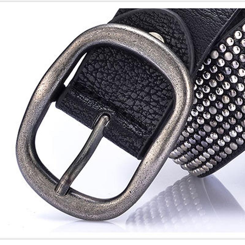 Đinh Tán Thắt Lưng Thời Trang Nữ Đính Thắt Lưng Nữ Cao Cấp Da PU Đá Nữ Dây Đeo Hông Hợp Đai Quần Jean