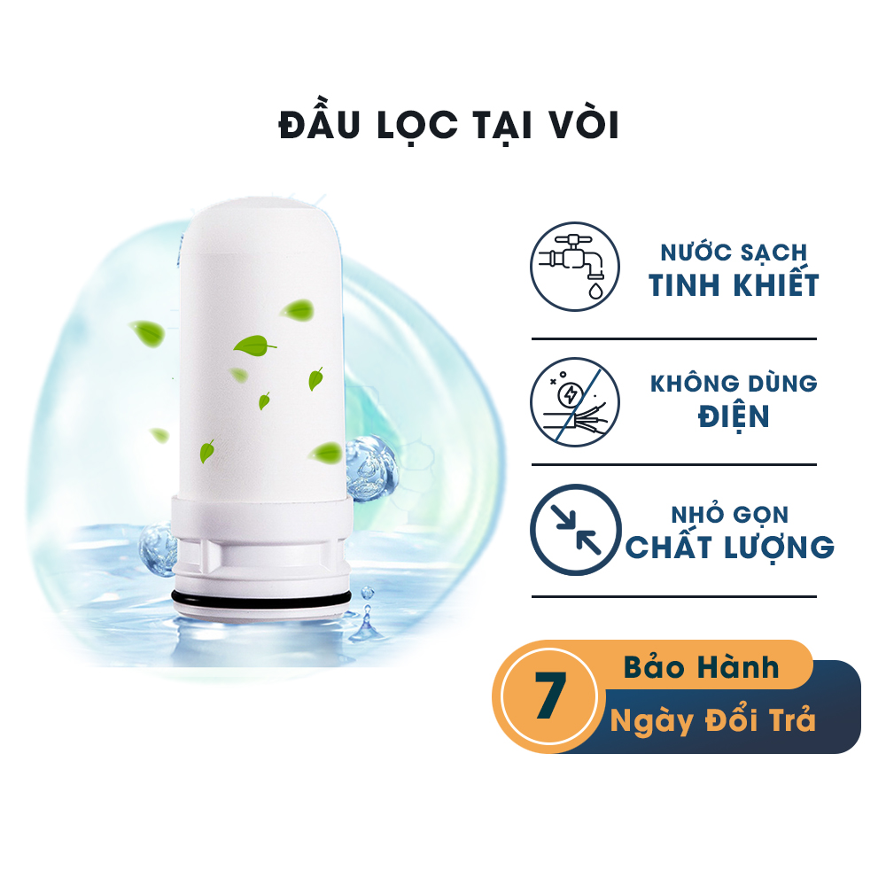 Đầu Lọc Nước Trực Tiếp Tại Vòi Công Nghệ 7 Lớp Lọc