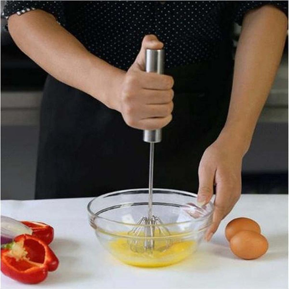 Dụng cụ đánh trứng bán tự động 304 - ĐÁNH TRỨNG BẰNG TAY CÔNG NGHỆ MỚI