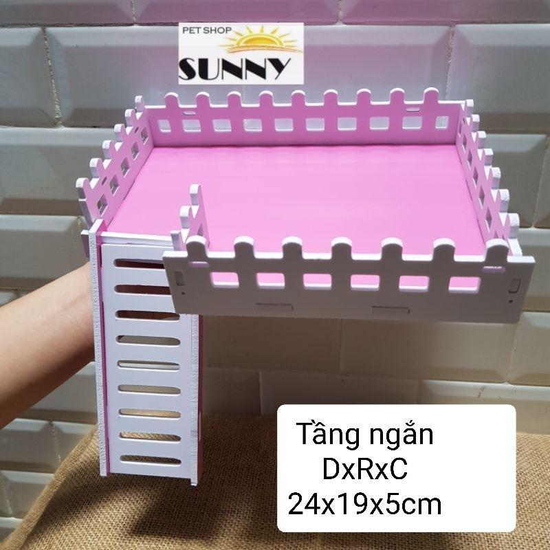Tầng lửng gắn lồng đại cho hamster