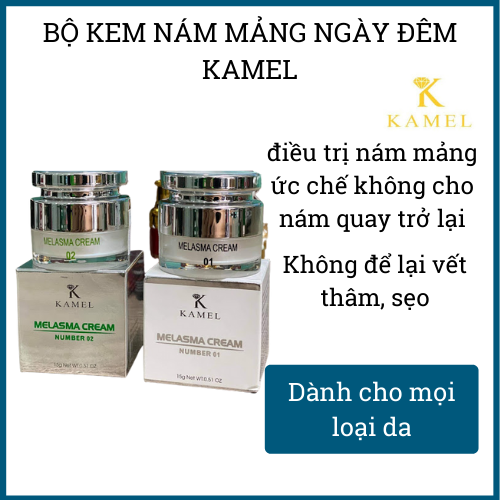 Cặp kem nám mảng Kamel cao cấp